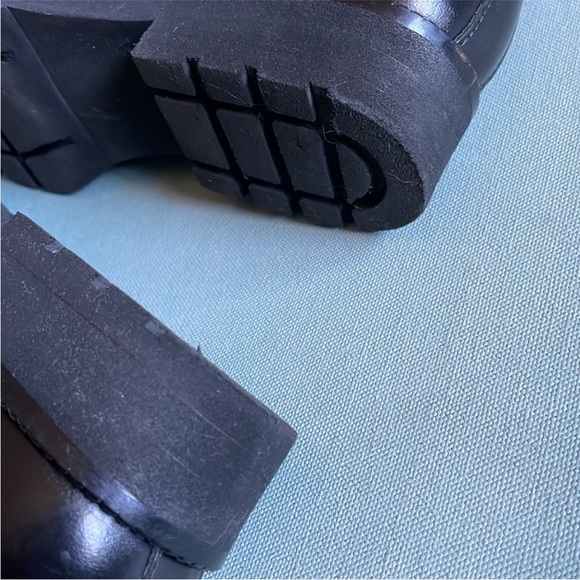 Everlane Leather Lace Up Boots - Picture 6 of 11